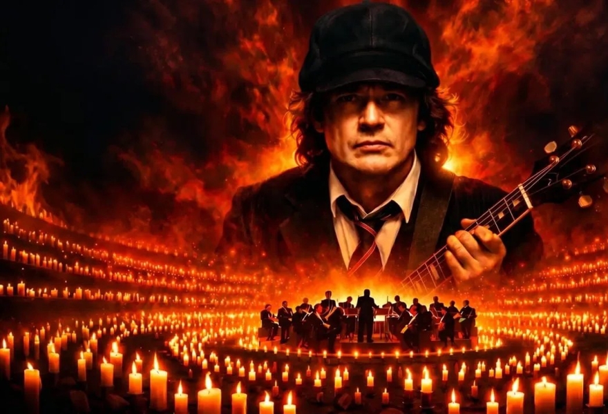 Симфония AC/DC при свечах