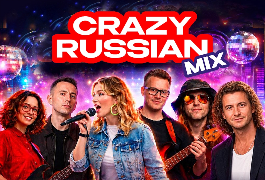 CRAZY RUSSIAN MIX - Вечеринка 90х-00х