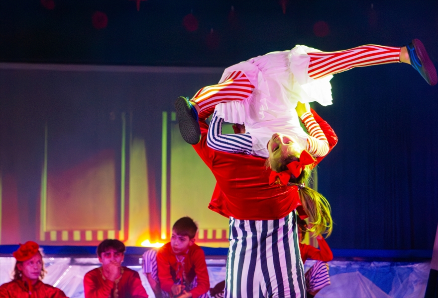 В цирке только девочки