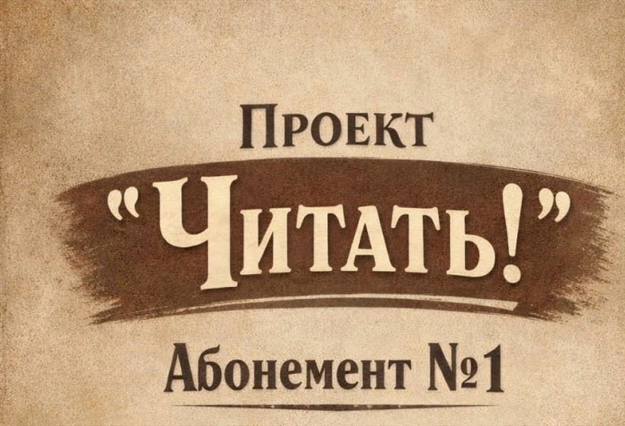 ЧИТАТЬ! Абонемент 1 Ундервудъ