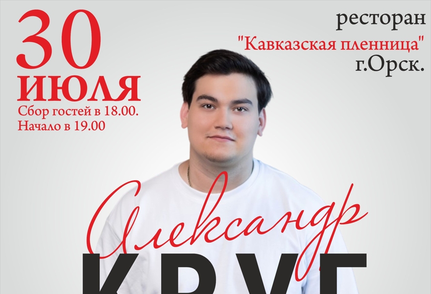 Концерт Александра Круга