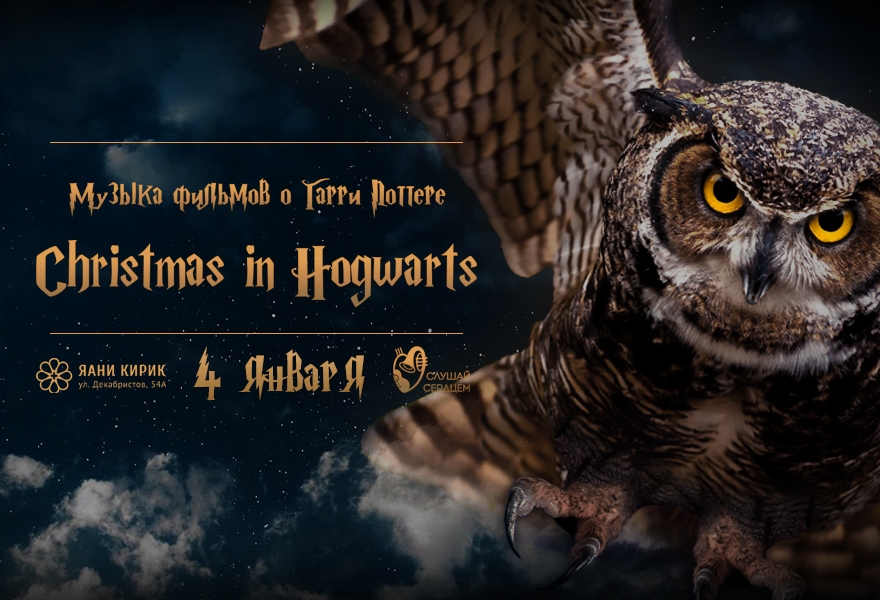 Музыкальное шоу «Christmas in Hogwarts»