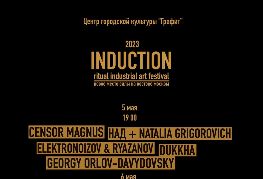 INDUCTION ritual industrial art festival, день 1