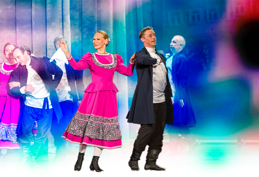 Праздничный концерт, посвященный 15-летию ансамбля танца "Росичи" и Дню танца