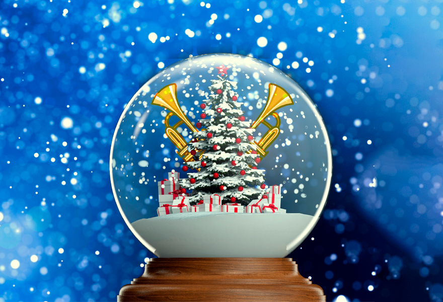 Концерт "Музыка новогоднего настроения" Народного коллектива Духового оркестра КДЦ "Московский"