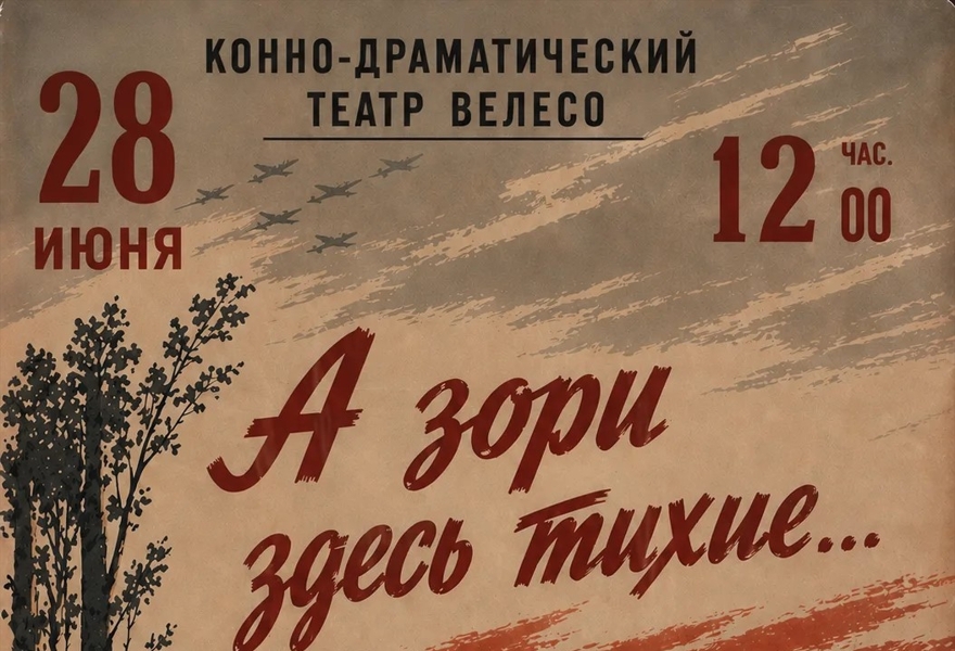 НЕчитка «А зори здесь тихие...»