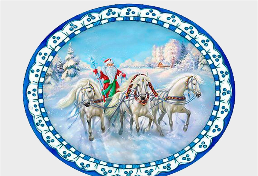 Мастер-класс в технике декупаж «Зимняя сказка»