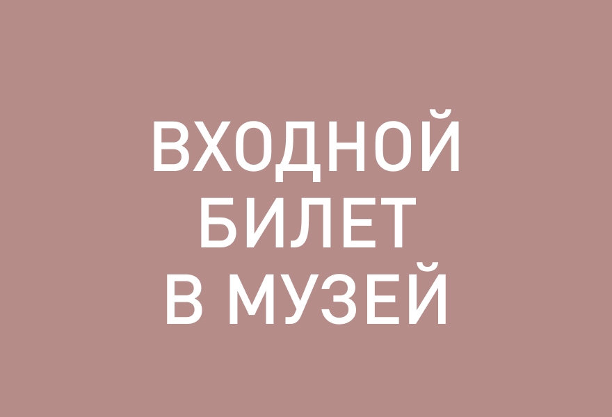 Входной билет в музей: постоянная экспозиция и временные выставки
