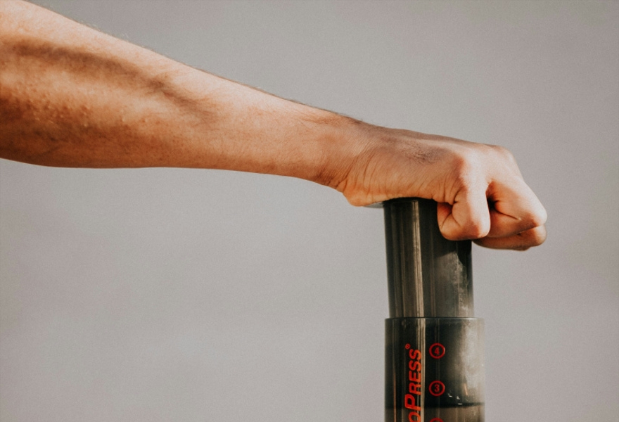 Мастер-класс по приготовлению кофе в аэропрессе