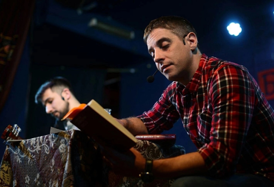 Литературный квартирник.Довлатов. Павел Поляков и Антон Войналович