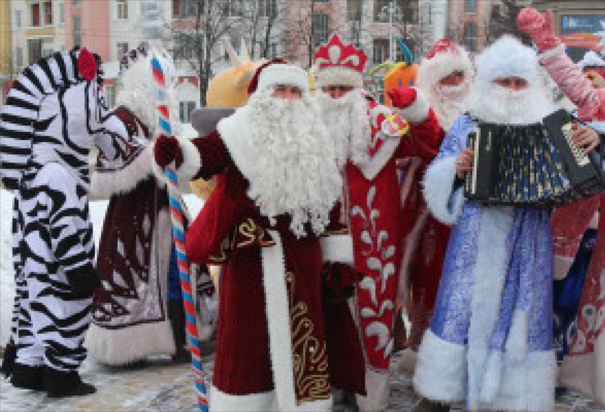Лучший Дед мороз Кузбасса 2016г.