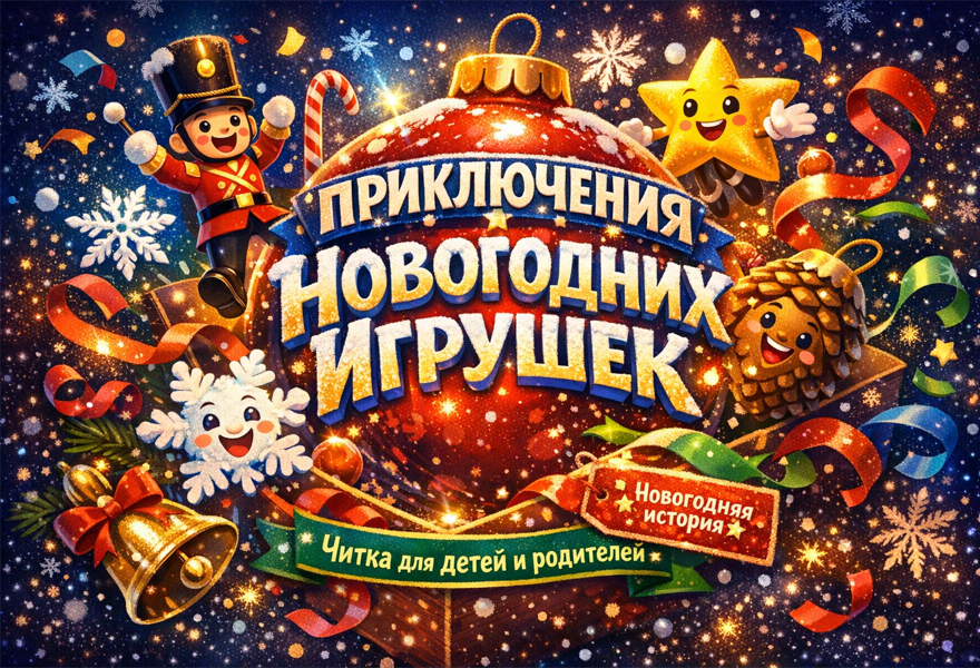 Читка "Приключения новогодних игрушек