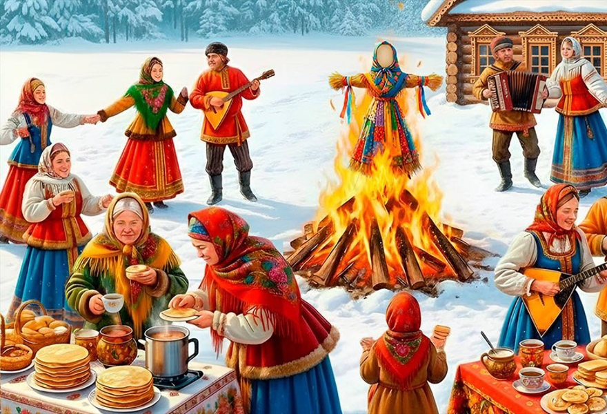 Масленица на Ферме 48