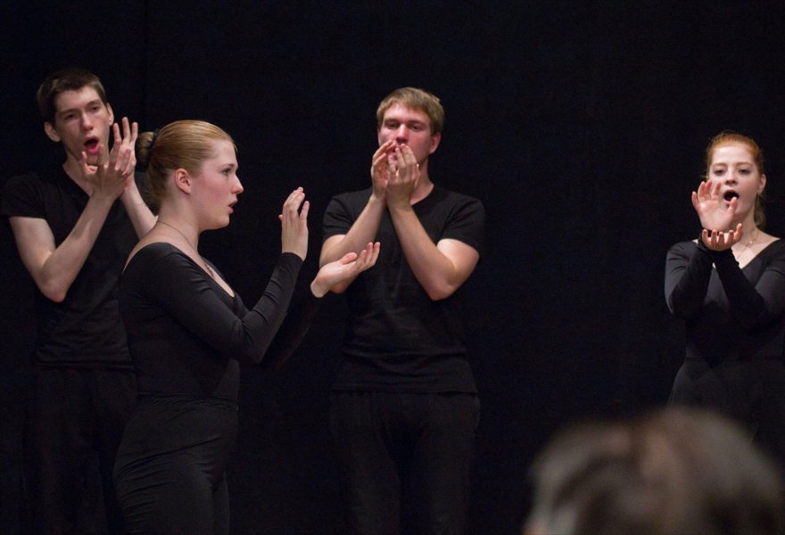 Мастер-класс «Живое слово»