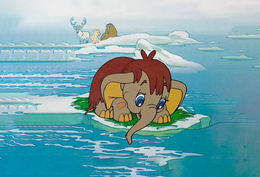 Музыкально-пластический спектакль "Мама для мамонтенка"